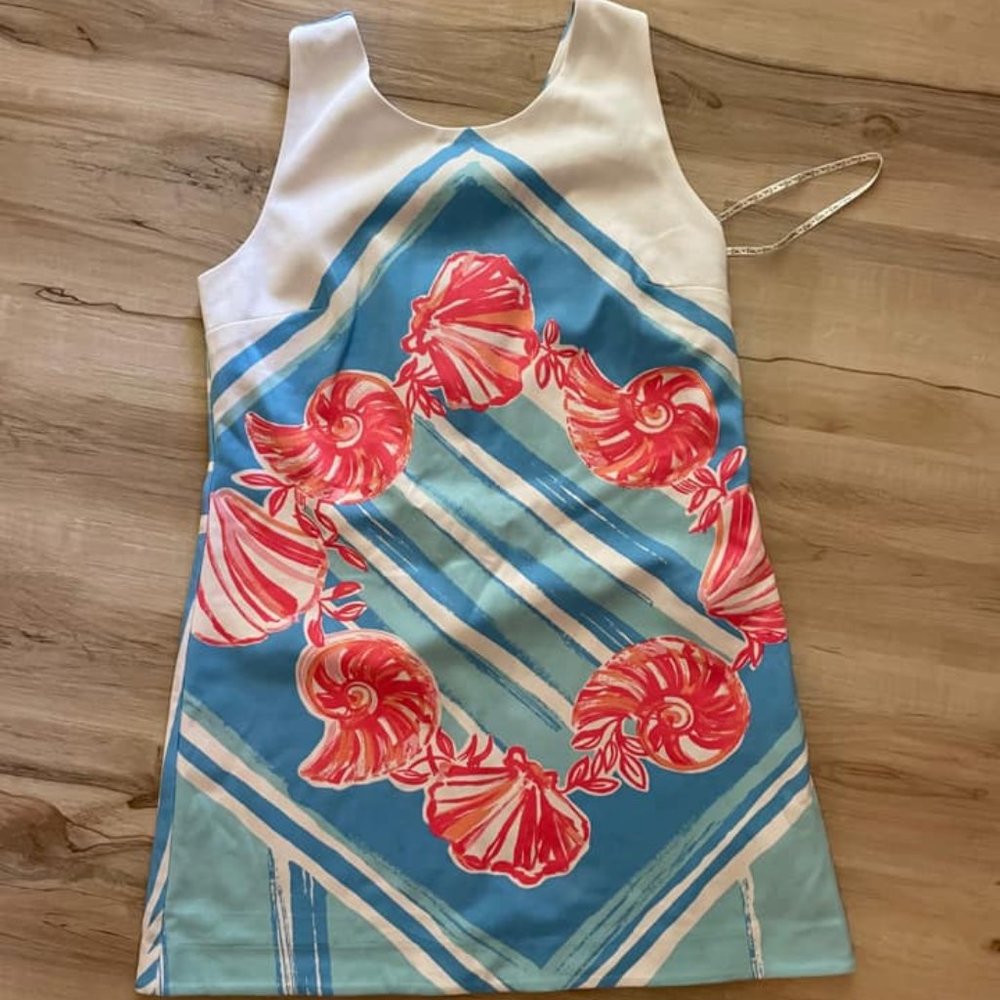 Lilly Pulitzer Shift Dress Sz Large EUC